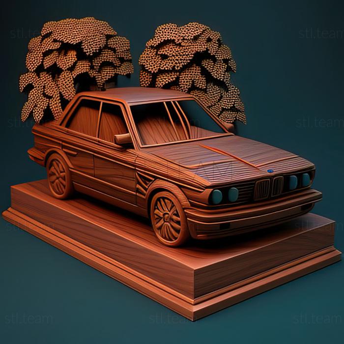 3D модель BMW E34 (STL)